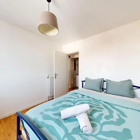 Apartman 2br Flat With Balcony 5 Mn To Hippodrome De Nantes